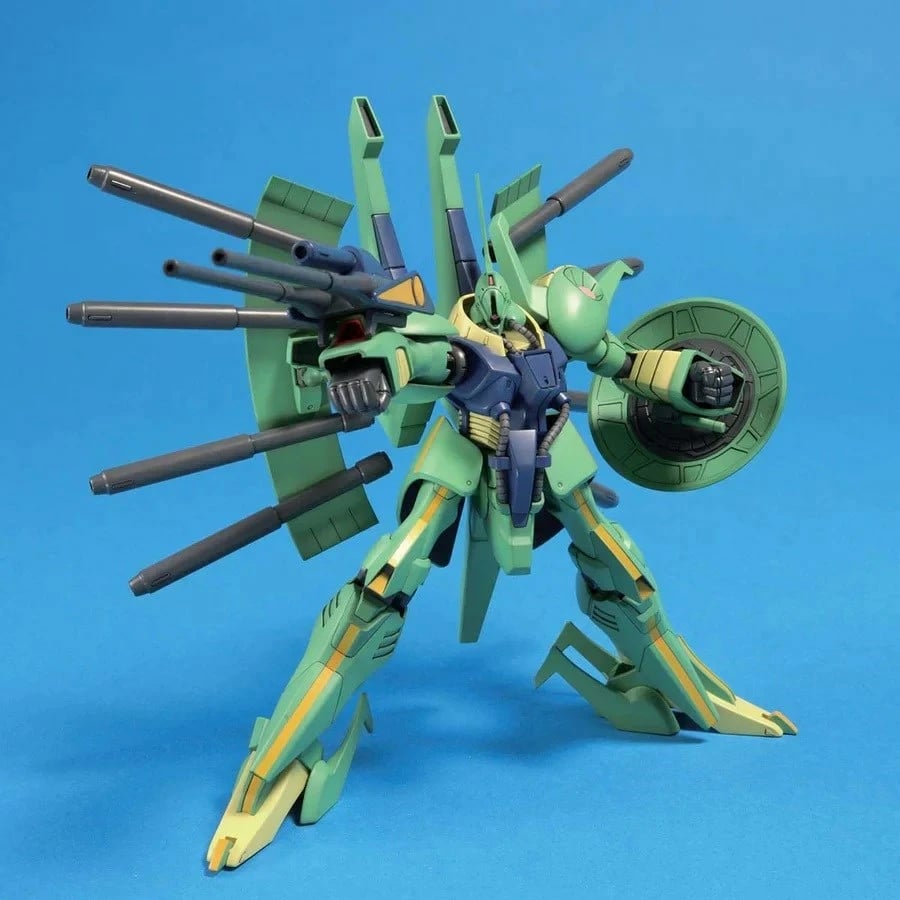 Model plastik Bandai HGUC PMX-001 Palace-Athene 1/144, jeshile