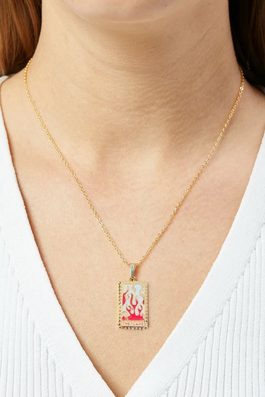 Varëse qafe Jumeon, ngjyrë ari, Flametrt - Kly, 45cm