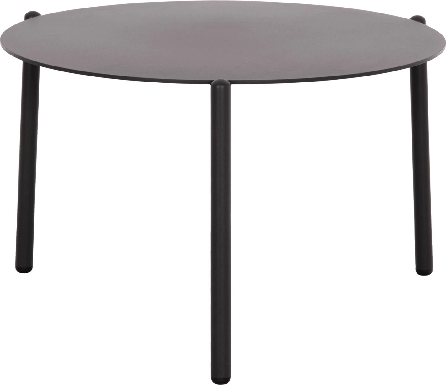 Tavolinë anësore alumini, ngjyrë qymyr, ALBERTA CD6357.02, 62.5x62.5x38 cm