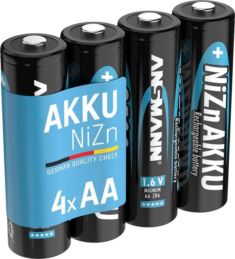 Bateri të rikarikueshme AA ANSMANN 1322-0005, 1500 mAh, 4 copë, Blu