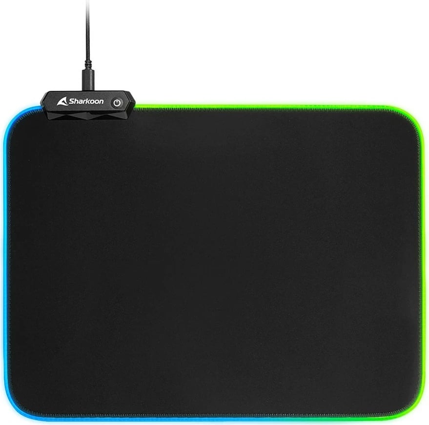 Mauspad Sharkoon 1337 RGB V2, Gaming, USB powered, i zi