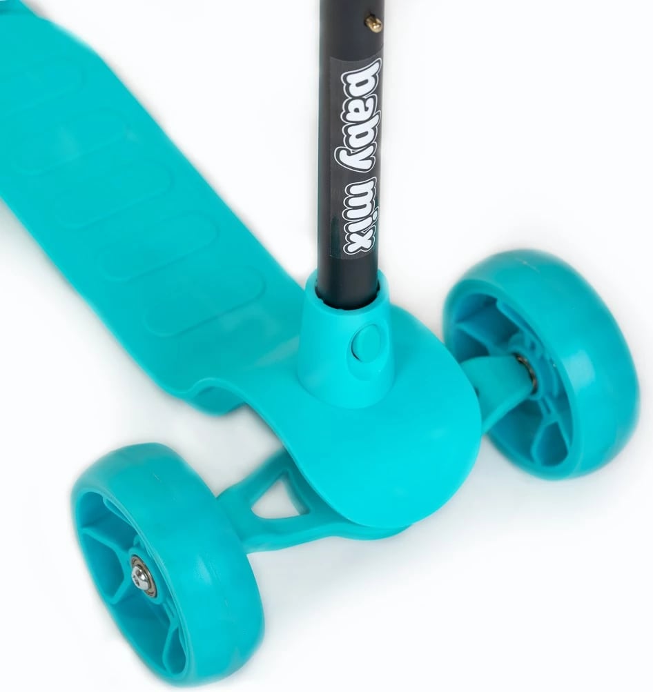 Skuter fëmijësh, BABY MIX, Prime, 3 rrota, lartësi e rregullueshme 52–76 cm, deri 30 kg, 1.9 kg, blu