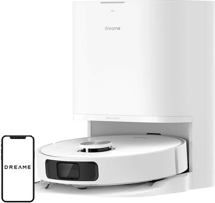 Robot fshesë me larje Dreame L10 Prime 4000 Pa 5200 mAh LDS vetëpastrim e bardhë