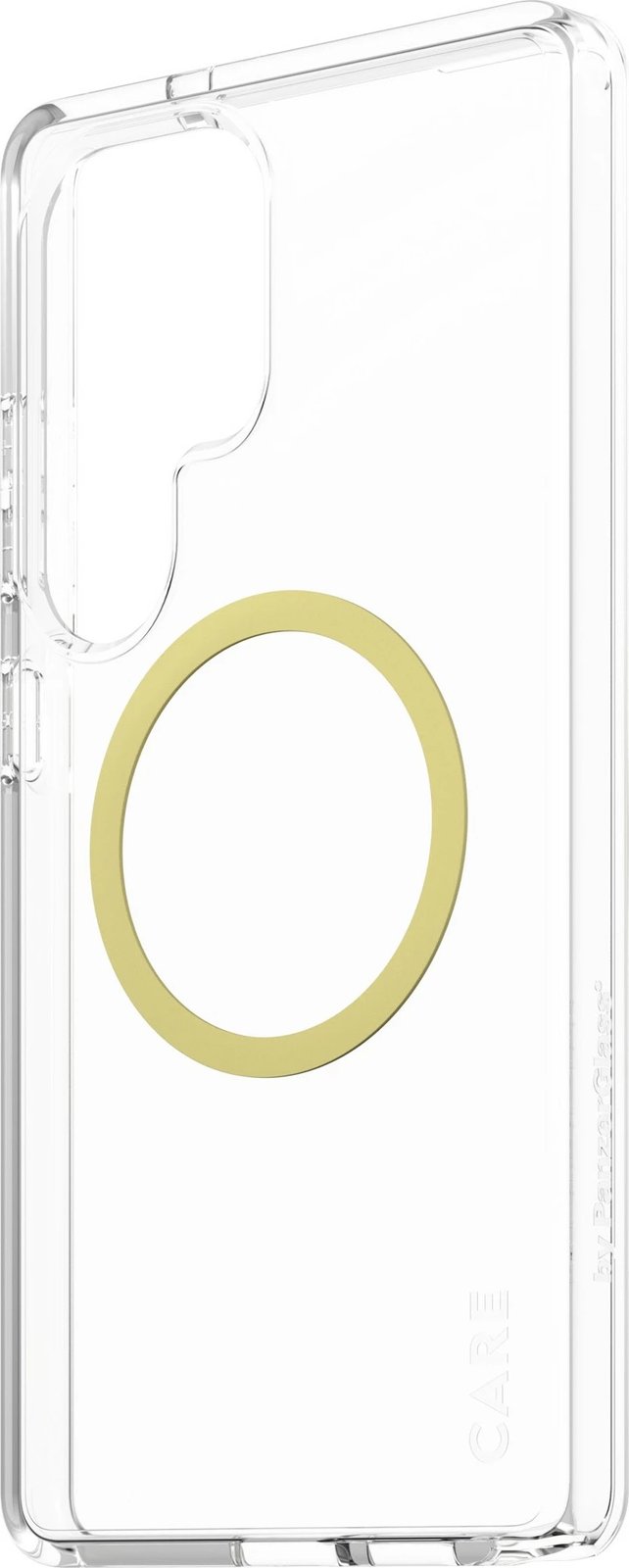 Mbështjellës PanzerGlass CARE Flagship Case Clear Chardonnay QI për Galaxy S25 Ultra transparent