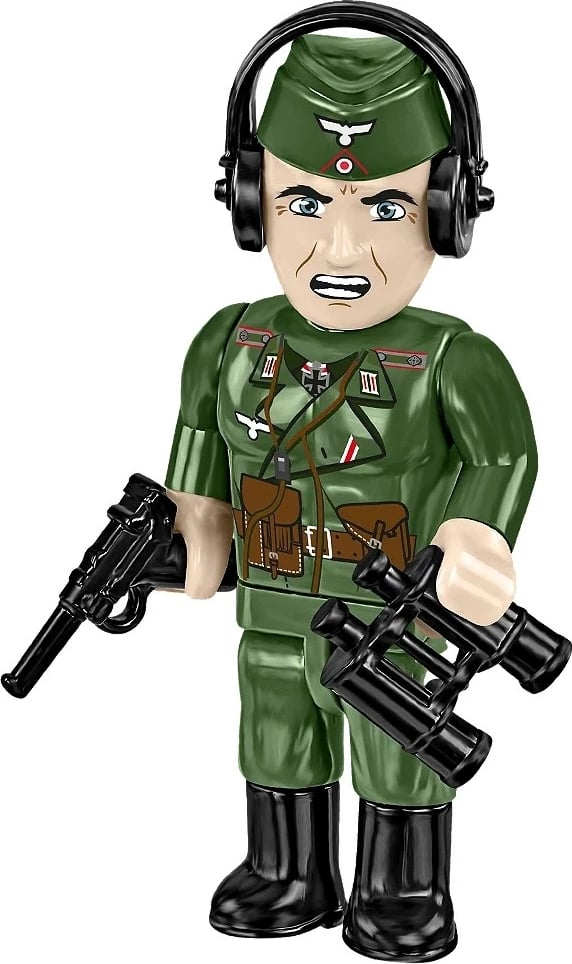 Set blloqesh ndërtimi, Cobi, Panzerhaubitze Hummel COBI-2663, 1118 pjesë, shkallë 1:28, me 2 figura