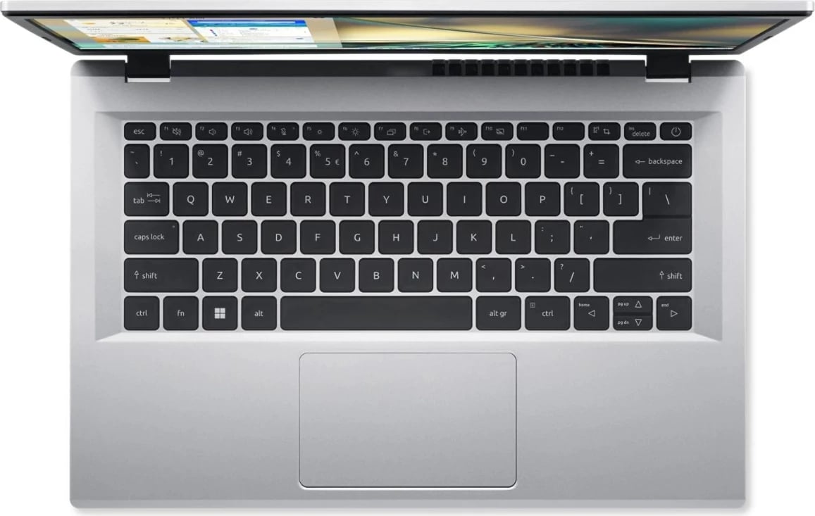 Laptop Acer Aspire 3 A314-36P-3772, Intel Core i3-N305, 8 GB RAM, 256 GB SSD, 14", Silver