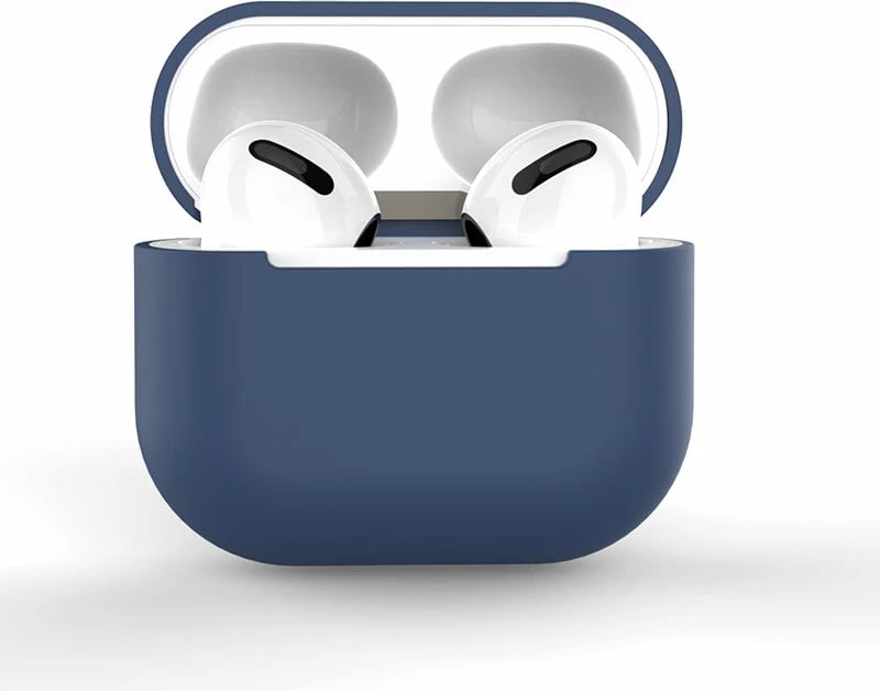 Mbështjellës silikoni për kufje AirPods 3 Hurtel, Blu e errët