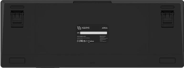 Tastierë mekanike Aqirys Atria, 96%, 95 taste, RGB, me kabllo, e zezë