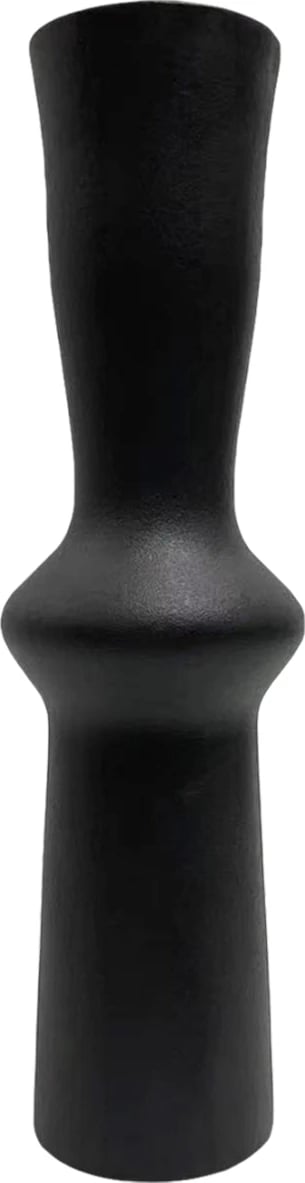 Dekor tavoline prej qeramike, ngjyrë e zezë mat, FH4637.02, Φ14x50H cm Dekor tavoline prej qeramike, ngjyrë e zezë mat, FH4637.02, Φ14x50H cm