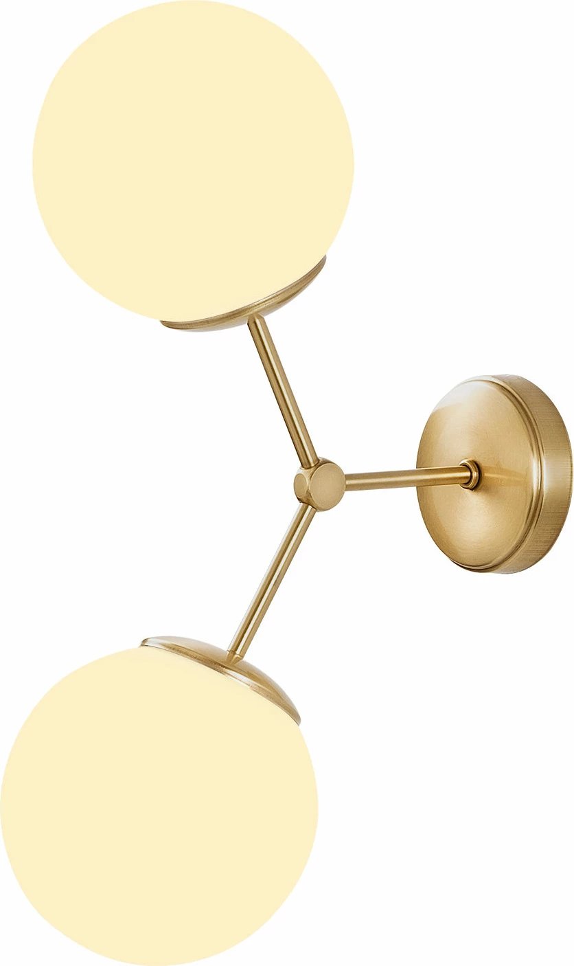 Llambë muri Opviq, Damar - 6341, ngjyrë e verdhë dhe e bardhë