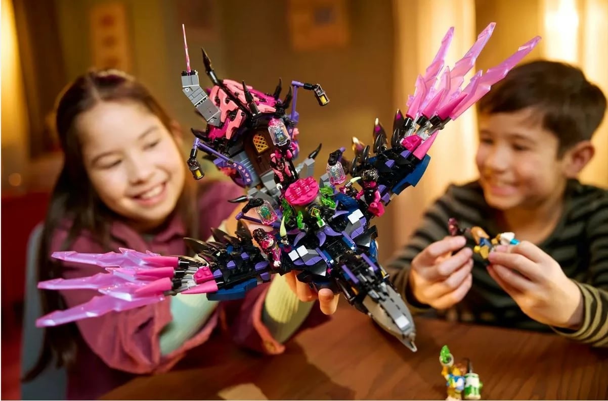 Set ndërtimi LEGO DREAMZzz 71478 Northern Raven Neverknow, 1203 pjesë, shumëngjyrësh