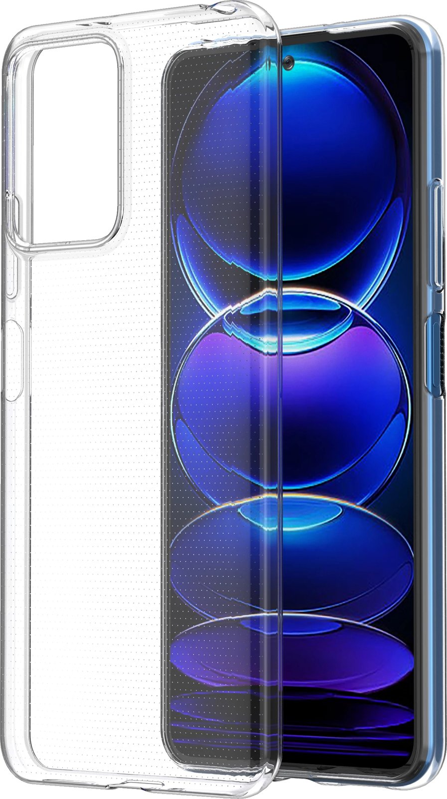 Mbështjellës Hurtel Ultra Clear 0.5mm për Xiaomi Poco X5 5G / Redmi Note 12 5G, Transparent