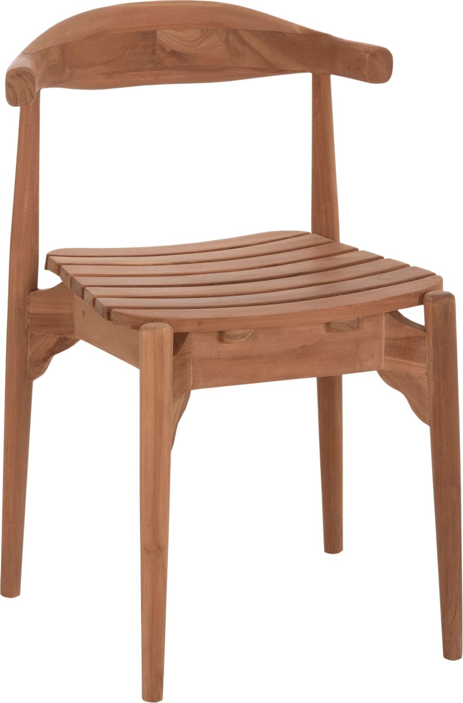 Karrige për ngrënie jashtë, dru tik, DONNY, 52x54x74cm