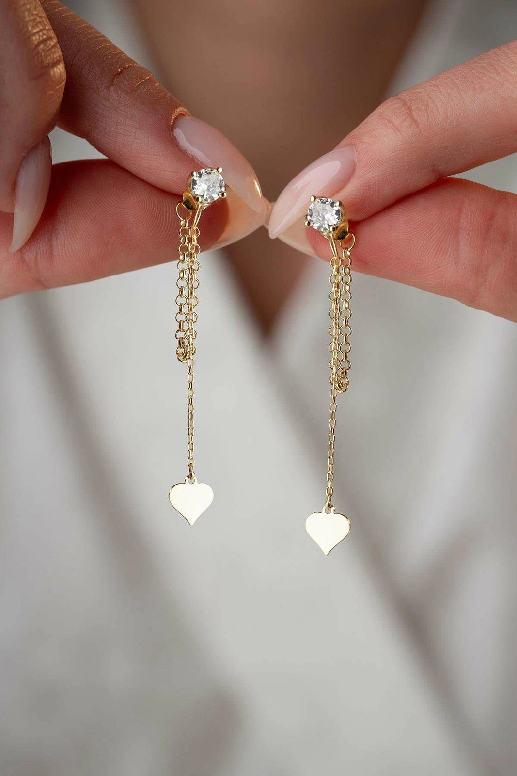 Vathë të gjatë prej argjendi, ngjyrë ari, Jumeon, NRZ1000253