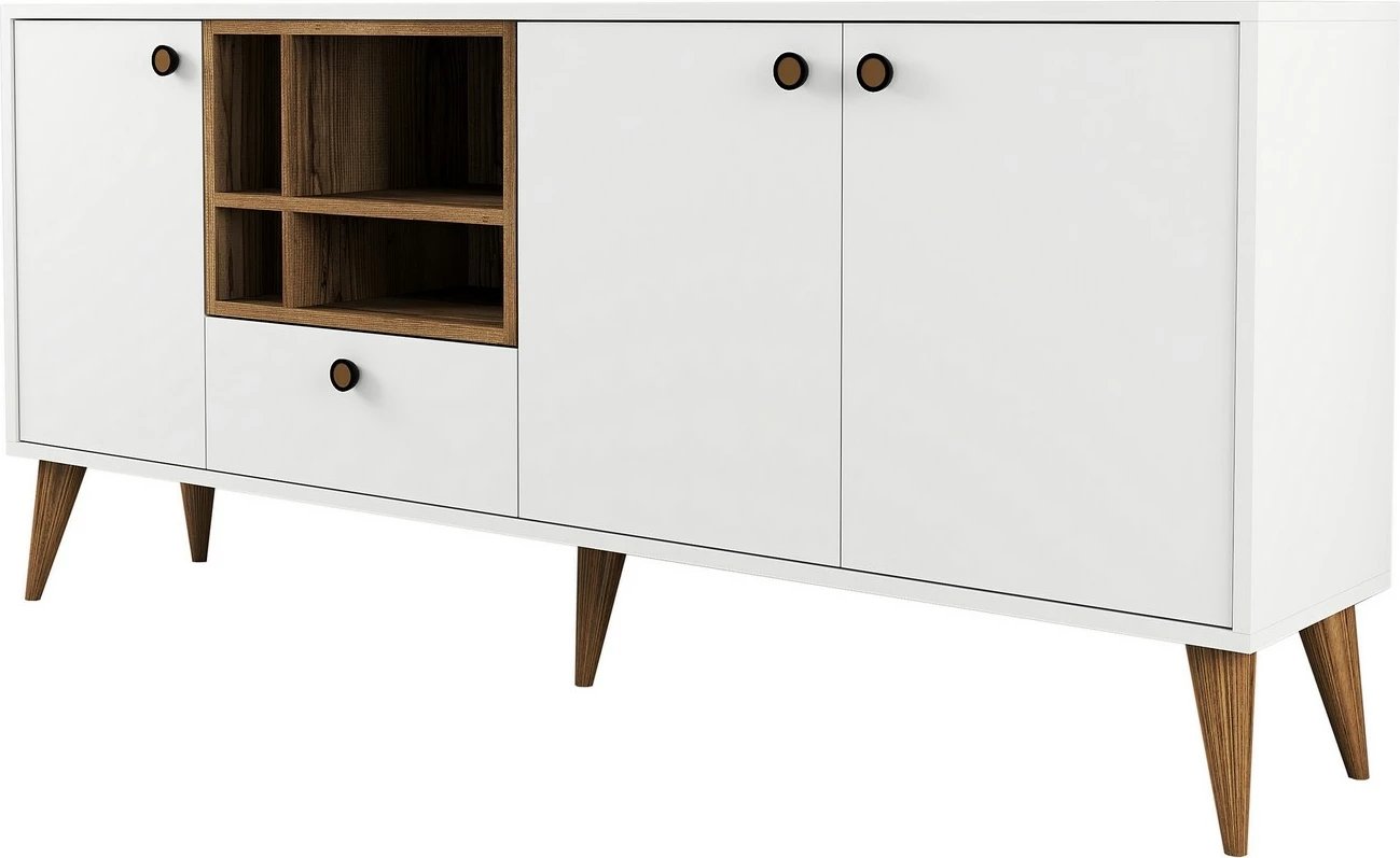 Konsol Hanah Home, Napoli, e bardhë