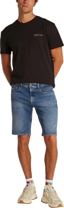 Shorce për meshkuj Tommy Hilfiger Jeans, ngjyrë e kaltër e çelët
