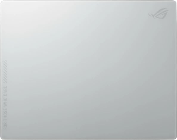 Mauspad Asus ROG Moonstone Ace Glass 500x400 mm, Bardhë