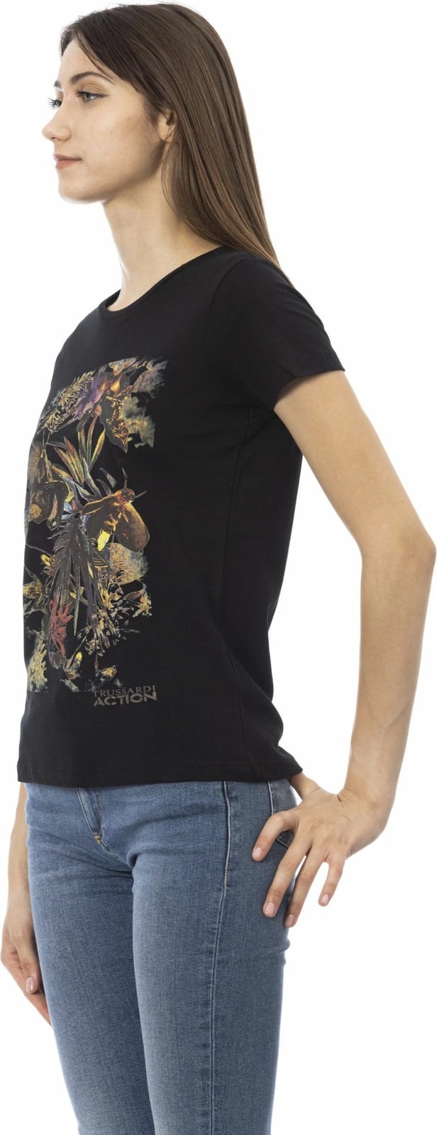 Maicë për femra Trussardi Action, e zezë