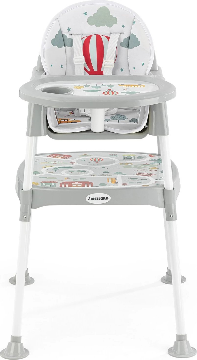 Karrige për bebe Evila Originals, RoadMap, ngjyrë gri