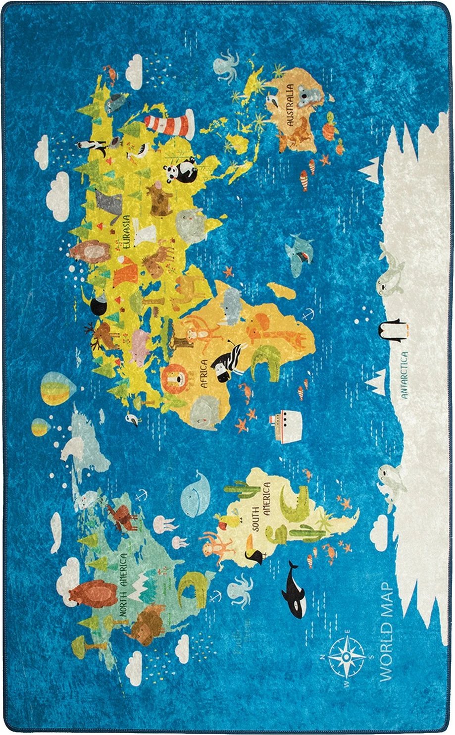 Qilim (100 x 160) Conceptum Hypnose, harta e botës
