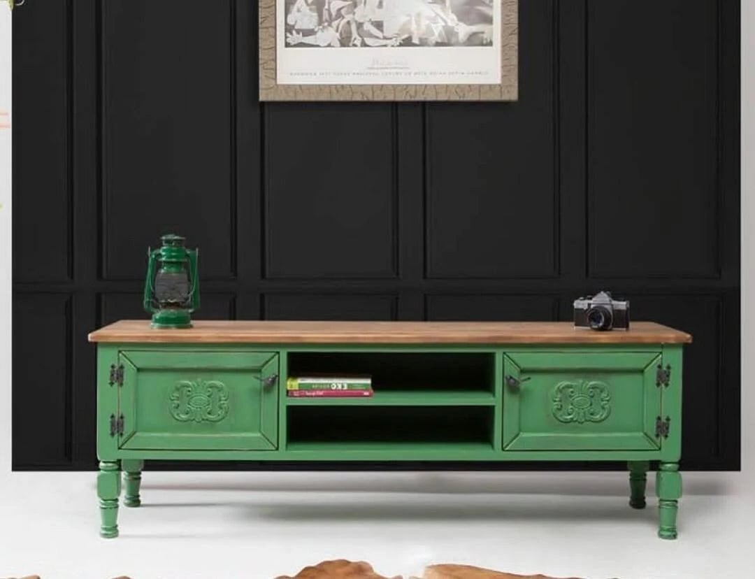 Komodë TV Hanah Home, Ada, ngjyrë e gjelbër e çelët