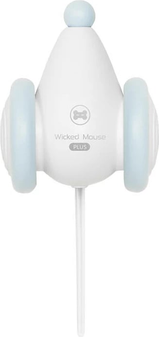 Lodër interaktive për mace Cheerble Wicked Mouse Plus, CWJ01-1, kaltër e bardhë