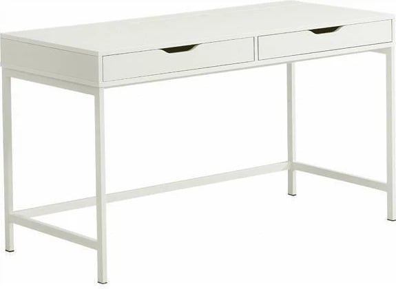 Tavolinë kompjuteri nextdeco H76x131.5x60cm, e bardhë