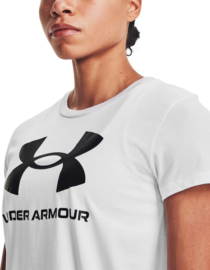 Maicë për femra Under Armour, e bardhë
