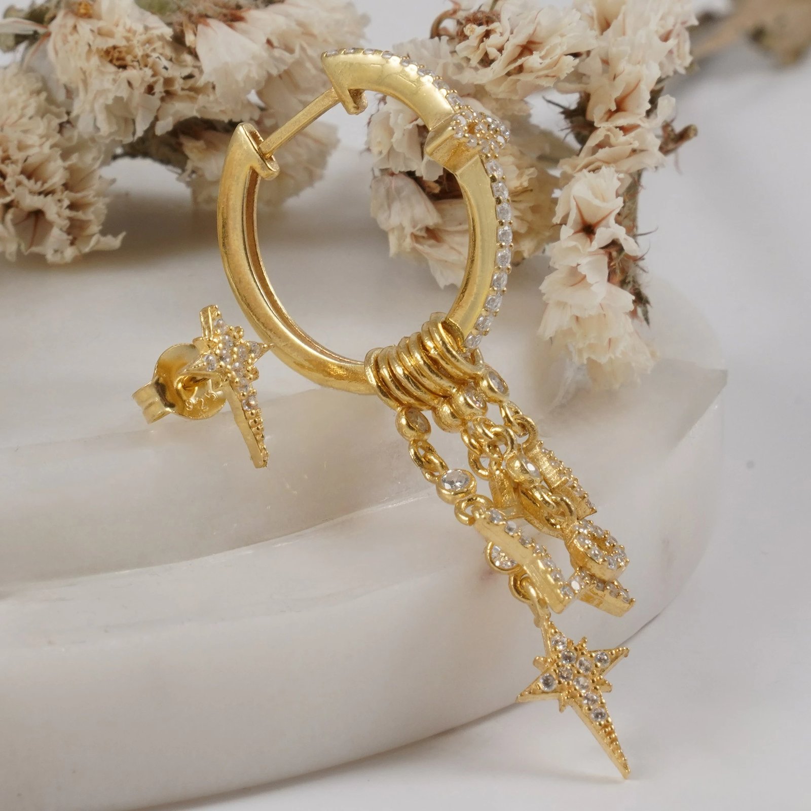 Vathë argjendi ngjyrë ari, Jumeon, 9485G