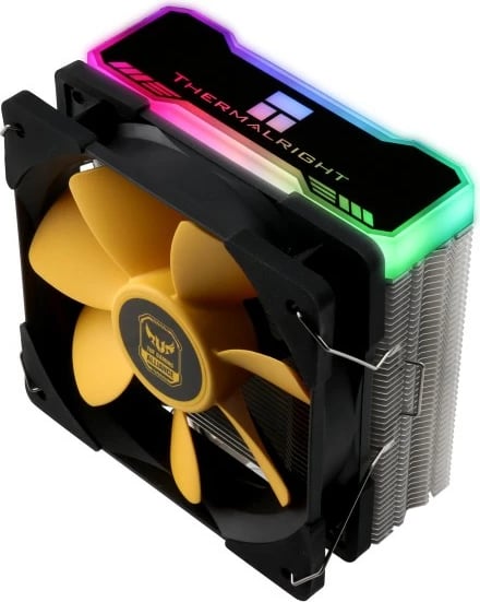 Ftohës ajri Thermalright BLACK EAGLE, 12cm, RGB, për procesor, i zi