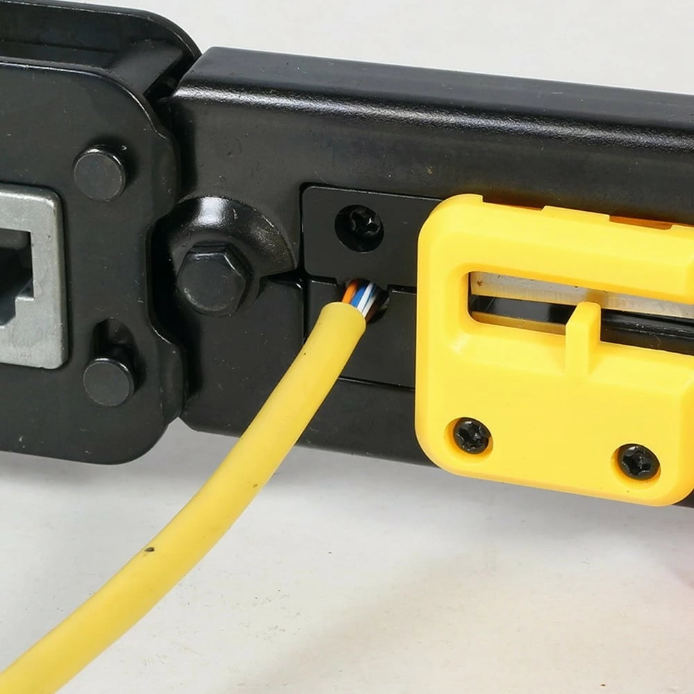 Krimpuese kabllosh Gembird T-WC-05, për RJ45/RJ12/RJ11, me prerës dhe zhveshës, e kuqe