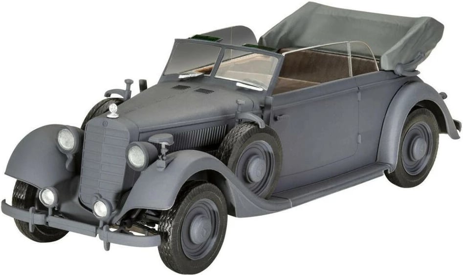 Model plastik makine Revell Typ 320 (W142) Cabriolet 1:35, 150 pjesë