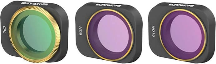 Set filtra për dron Sunnylife MM3-FI415, CPL+ND8+ND16, për DJI Mini 3 Pro/Mini 3