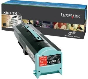 Toner Lexmark X860H21G kapacitet i lartë 24,000 faqe, e zezë