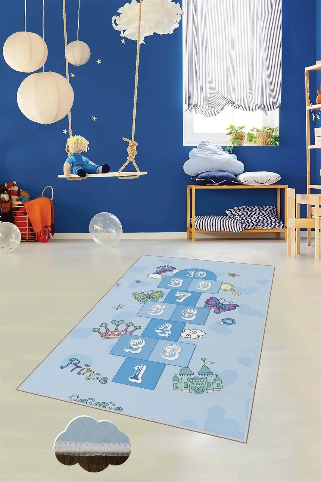 Qilim për fëmijë, shumëngjyrësh, Conceptum Hypnose, HMNT534, 60x100cm