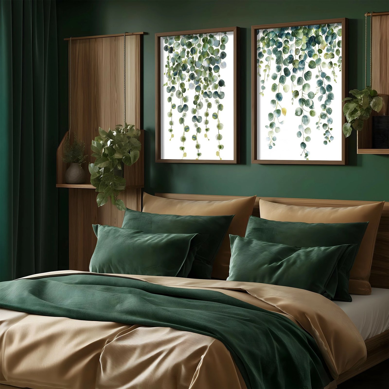 Pikturë dekorative me kornizë MDF (2 copë), Wallity, GE269-L