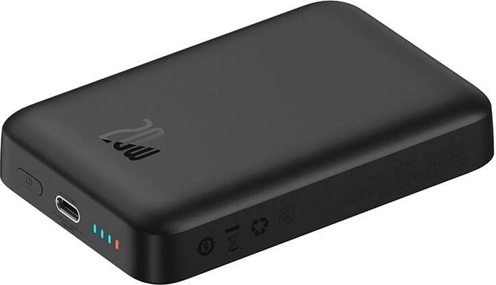 Powerbank Baseus Magnetic Mini 10000mAh, 20W, MagSafe, e zezë Powerbank Baseus Magnetic Mini 10000mAh, 20W, MagSafe, e zezë