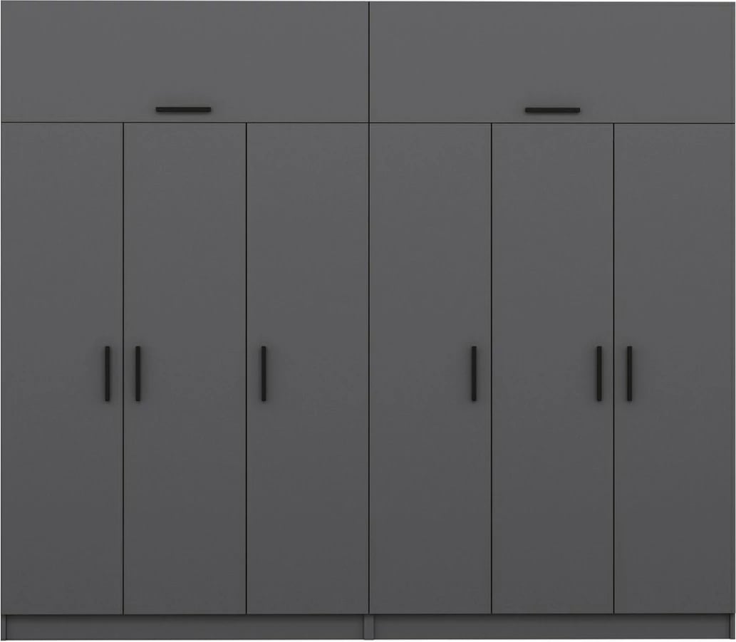 Dollap Skye Decor, ngjyrë antracit, 5267