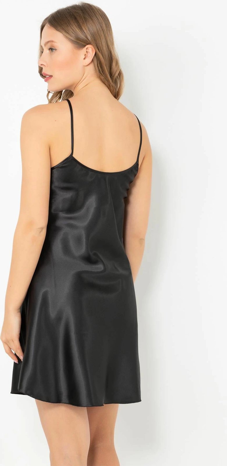 Babydoll i zi Jumeon, 2 copë, 001-018048