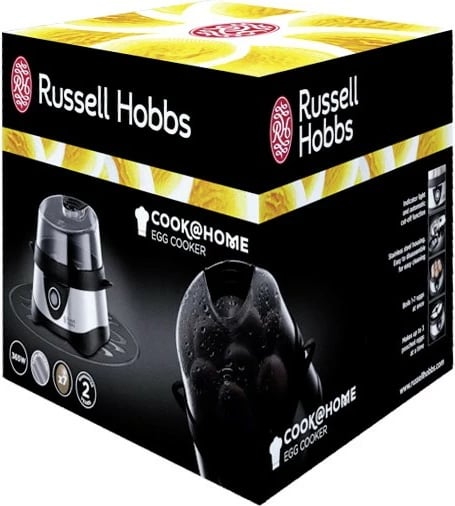 Zierës vezësh Russell Hobbs Stylo, 7 vezë, 365W, inox/zezë