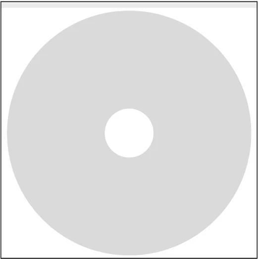 Mbështjellës CD vetëngjitës NEXT, 100 copë