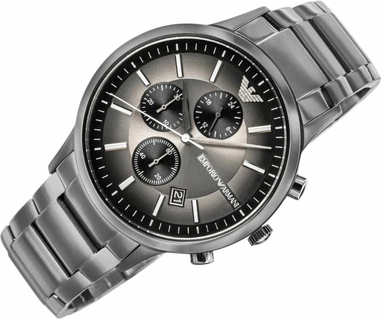 Orë dore për meshkuj Emporio Armani, titanium
