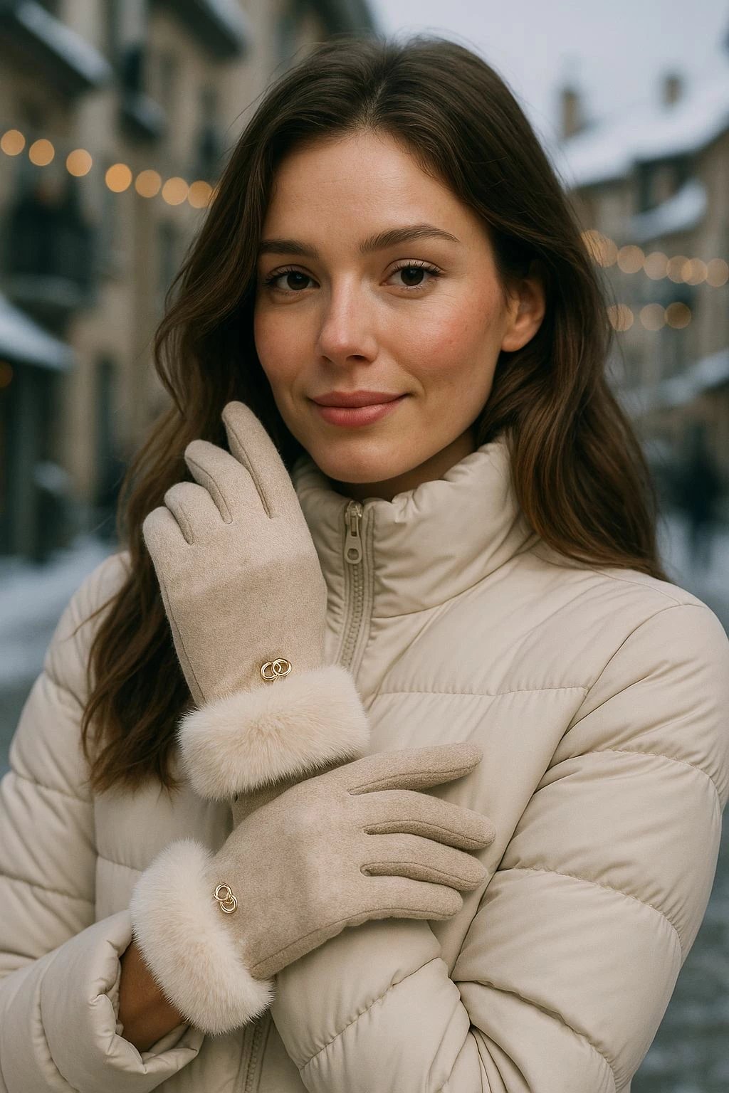 Doreza për gra, ngjyrë bezhë, Jumeon Eld29