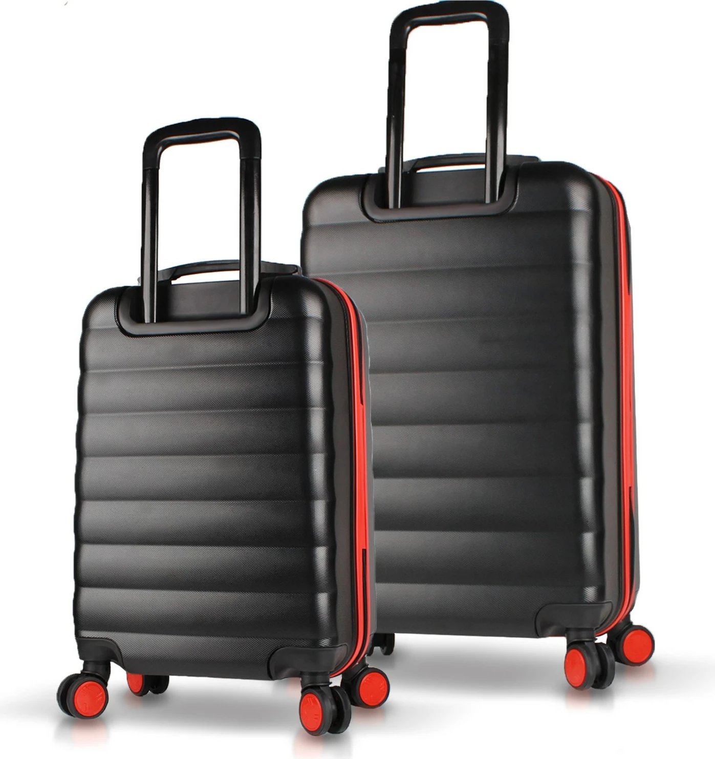 Set valixhesh (2 copë), Zoozie Bags, 8074, ngjyrë e zezë