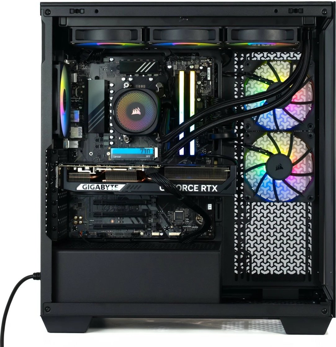 Kompjuter gaming, OPTIMUS, E-Sport GB550T-CR11, Ryzen 7 5800X, 16GB RAM, 1TB SSD, GeForce RTX 5070 12GB, Windows 11 Home, i zi