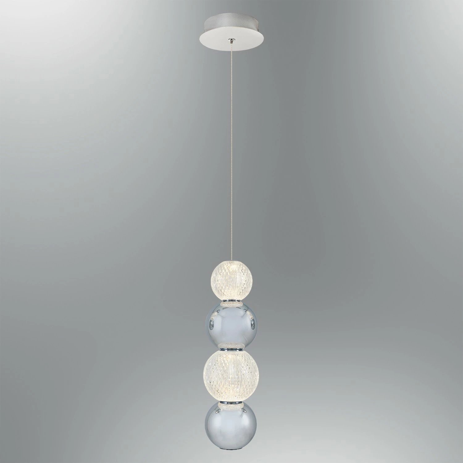 Llambë tavani Opviq, L1404, krom