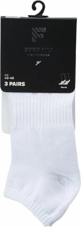 Çorape Fitanu unisex, të bardha