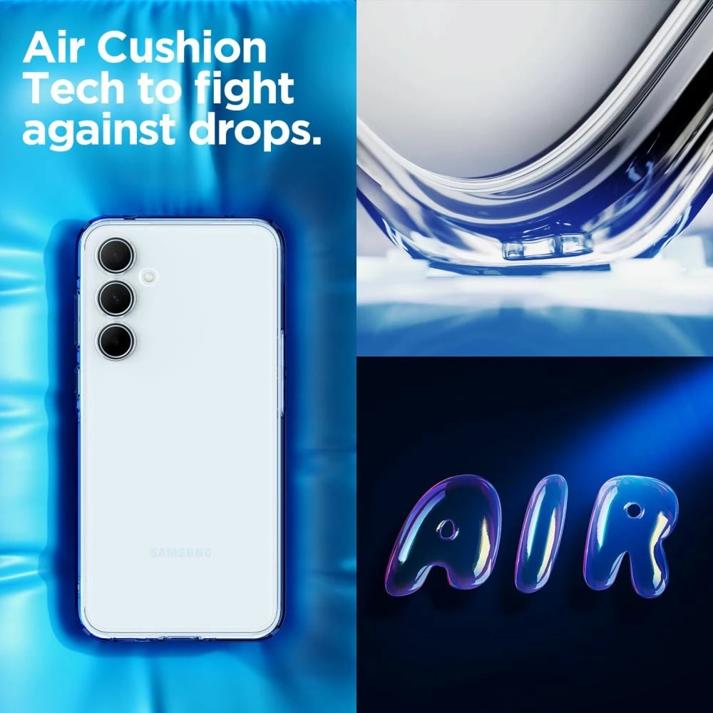 Mbështjellës Spigen Ultra Hybrid për Samsung Galaxy A35 5G, Transparent