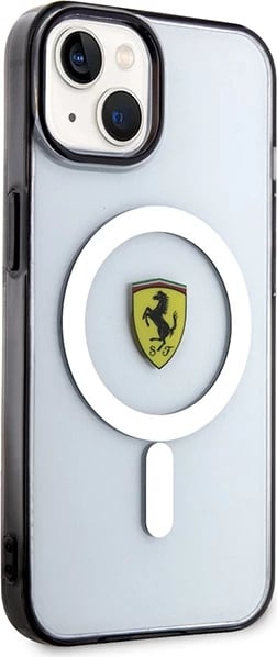 Mbështjellës Ferrari FEHMP14MURKT për iPhone 14 Plus 6.7", MagSafe, Transparent