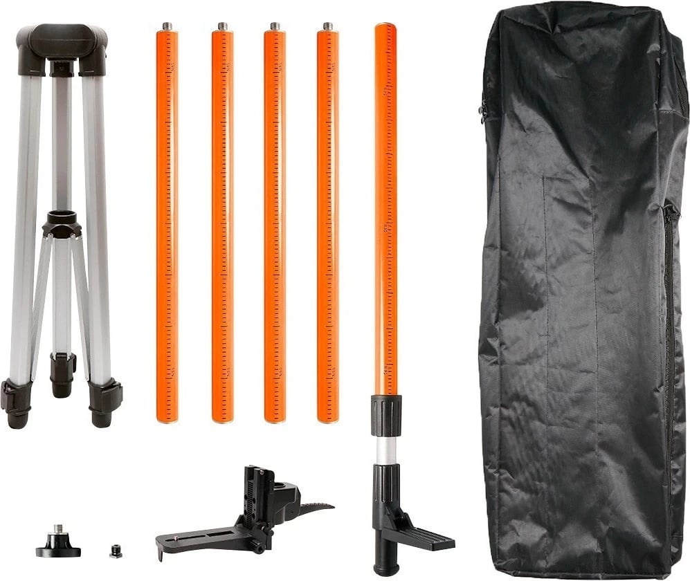 Shtyllë laser me tripod NEO TOOLS, 3.7 m
